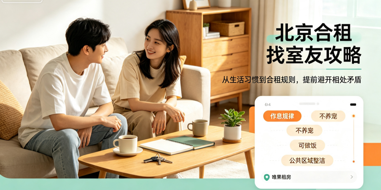 合租找室友攻略:怎么找到作息合拍的靠谱室友