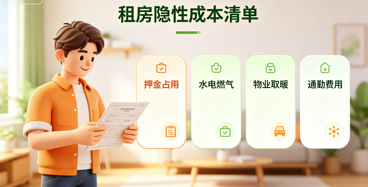 租房预算分配指南:租金占收入多少才合理?年轻人租房省钱技巧